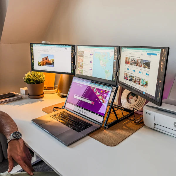 Monitor Portátil Nelora Triple Pro™