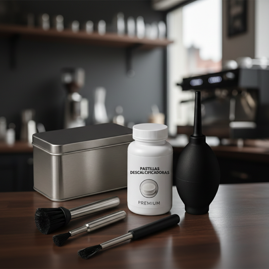 Set de Limpieza Profesional + Cepillos - CofféOne