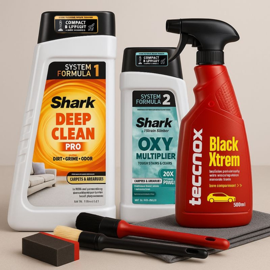 Combo Mastervac Deep Clean Pro + OXY Multiplier Kit de Limpieza Textil Premium