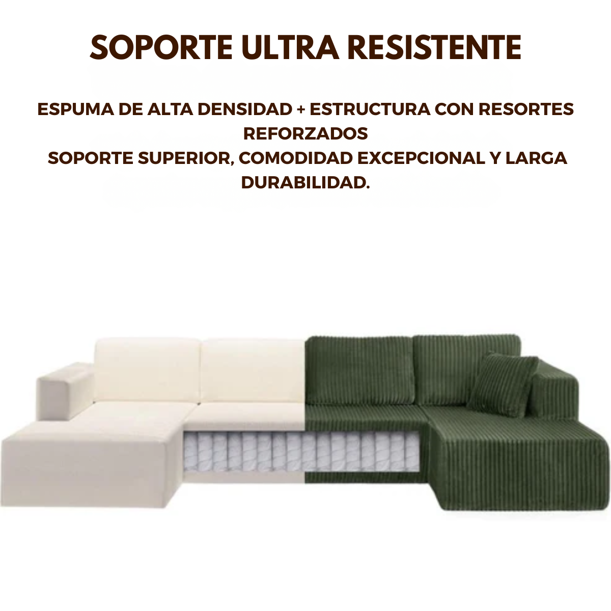 Sofá Modular Flexadapt™ | 3 en 1 (set completo)