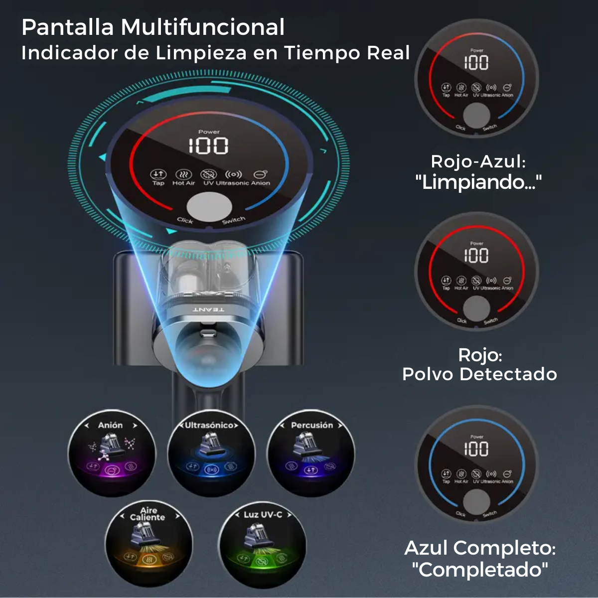 Aspirador UltraClean Anti Bacterias