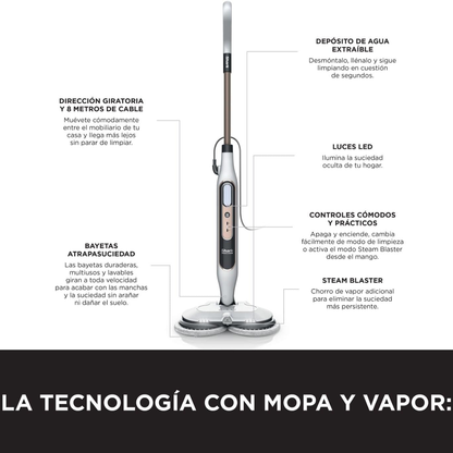 Fregona a Vapor TrueClean™