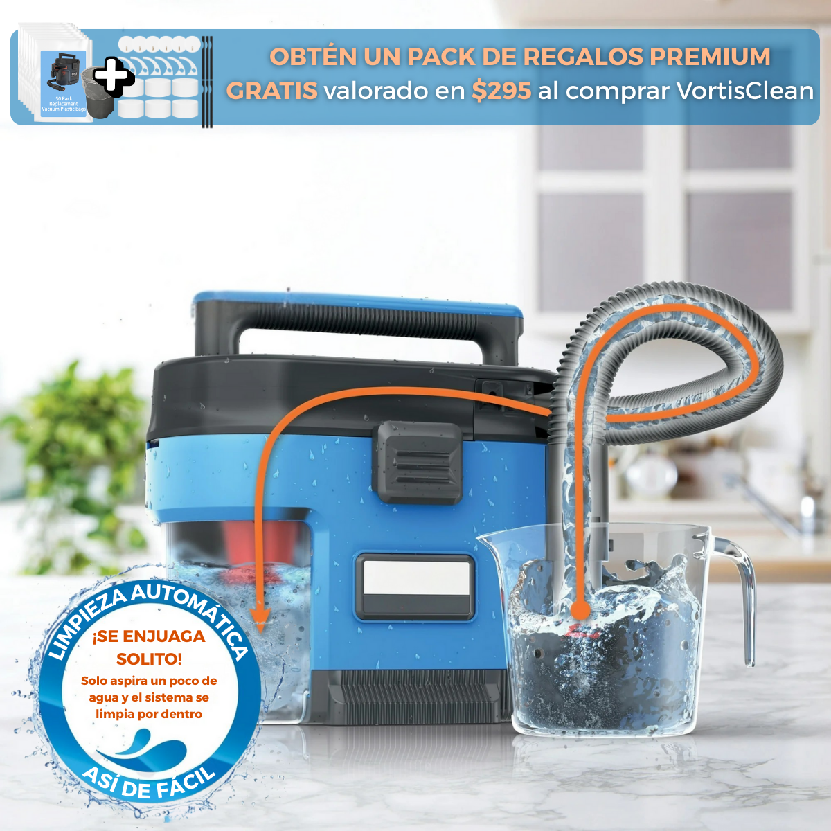 Aspiradora VortisClean